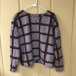 Madewell boatneck pullover sweater